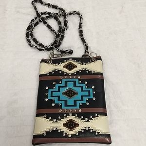 SS Fashion Leather Handbag Chain Crossbody Purse